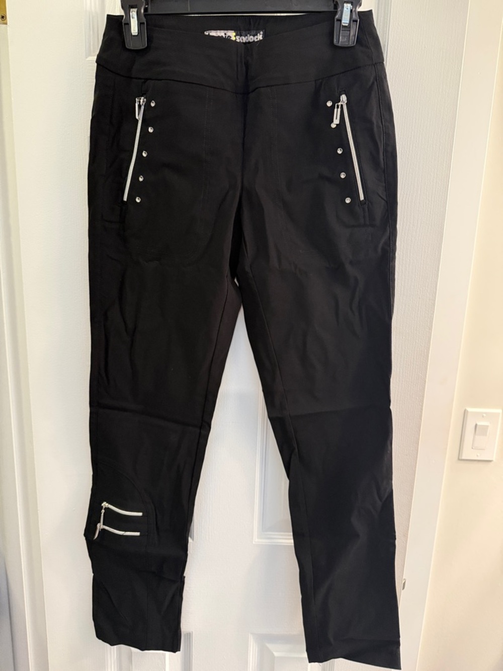 Black Woman’s with Zip Pocket Pants